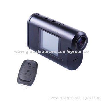 Full HD 1,080P Sports Camera with 50/10m Waterproof, for Remote Control, 1.5" LCD 4/3New